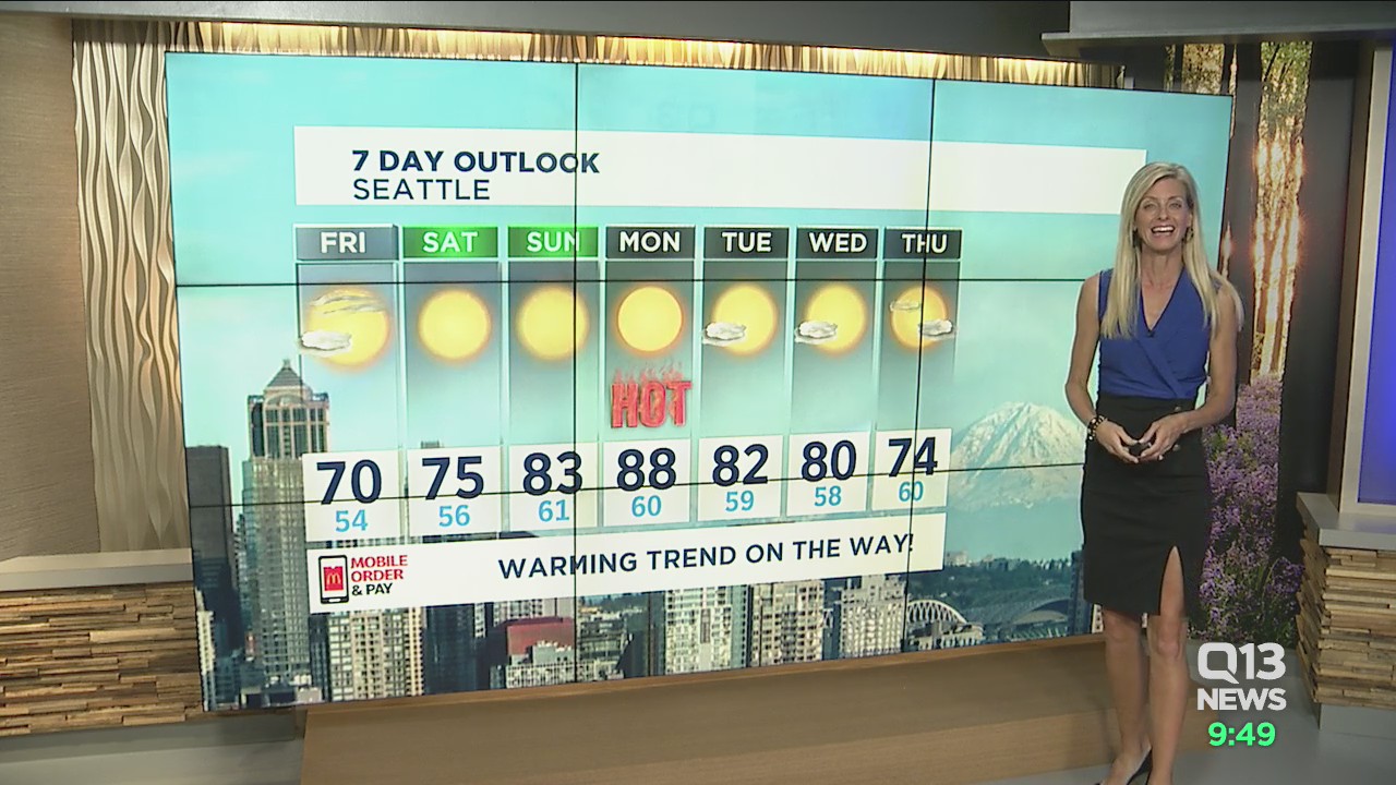 Erin Mayovski's Thursday evening forecast