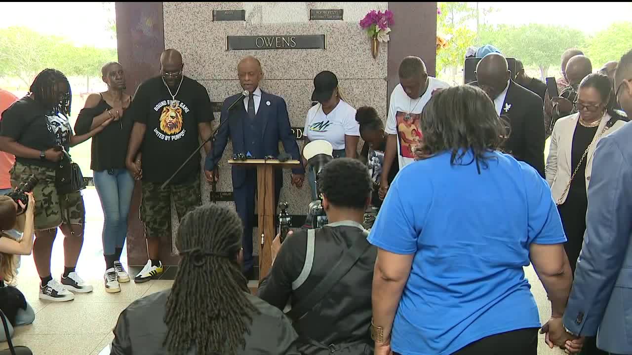 George Floyd memorial service held in Houston [RAW]