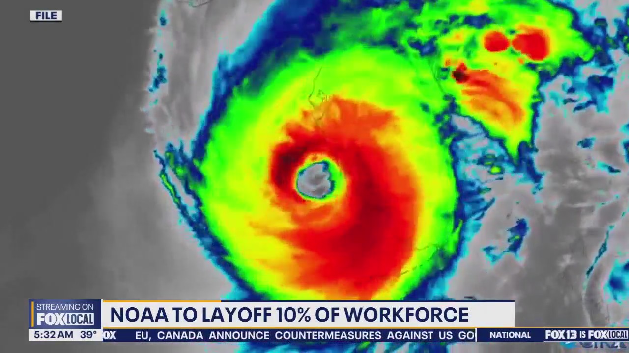 NOAA to layoff 10% of workforce