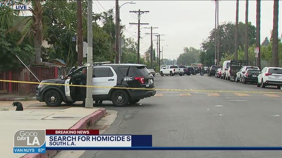 Search for homicide suspect in Watts continues