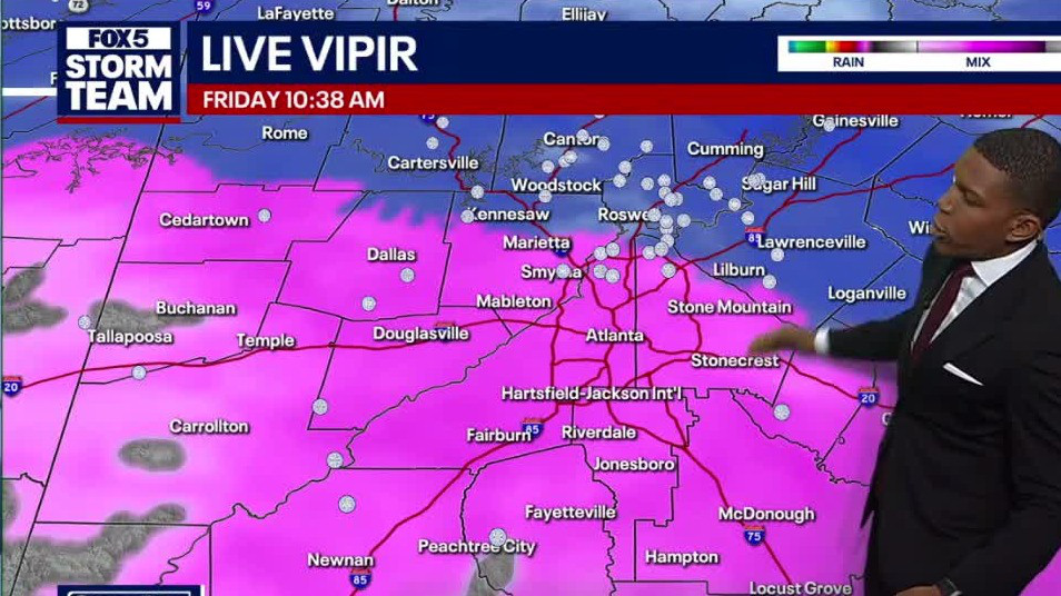 Winter Storm 10:40 a.m. Update