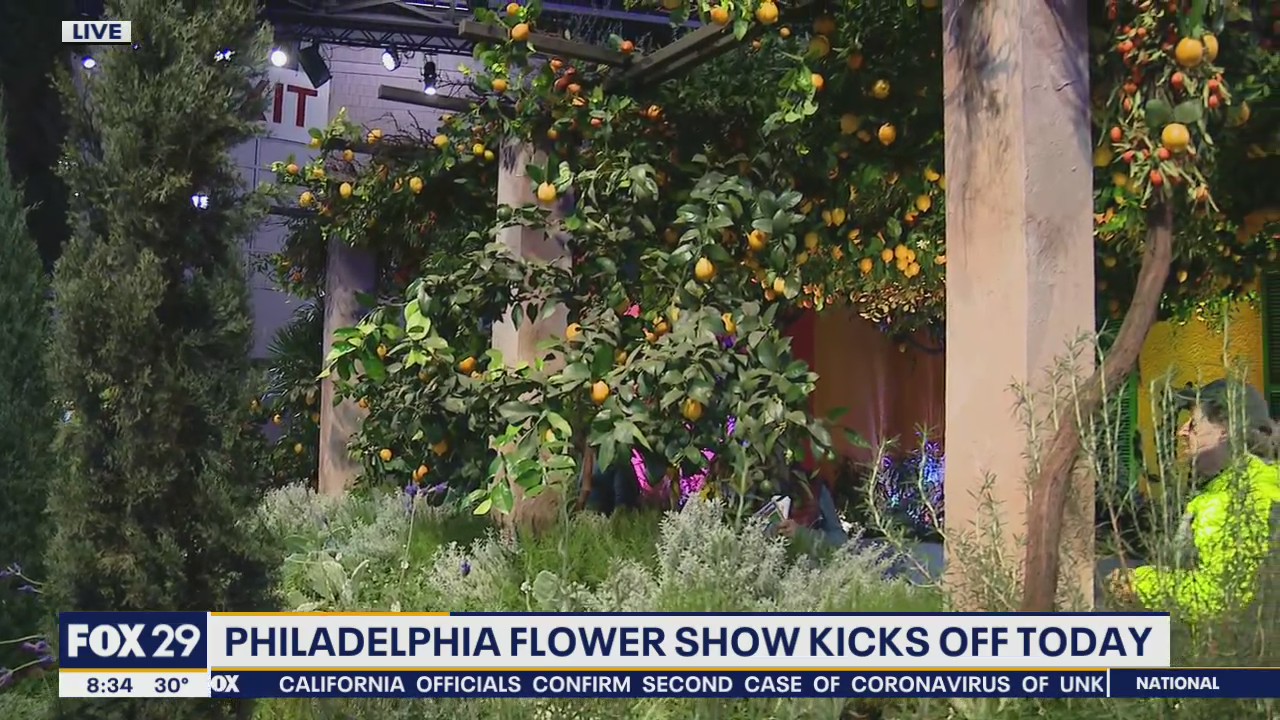 Philadelphia Flower Show kicks off Saturday