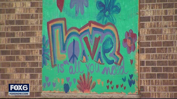 Boards come down in Kenosha, to be featured in art gallery