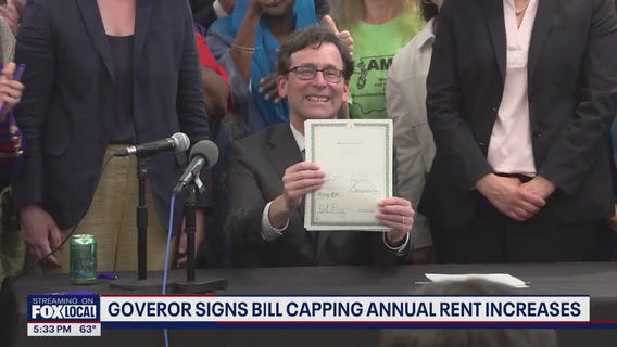 Gov. Ferguson signs bill capping annual rent increases