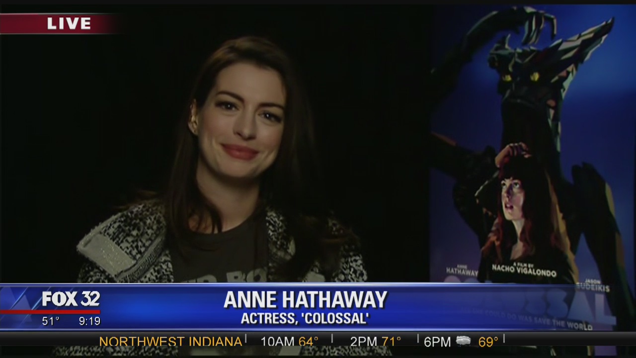 Anne Hathaway stars in new movie 'Colossal'