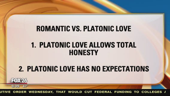Differences between romantic and platonic love