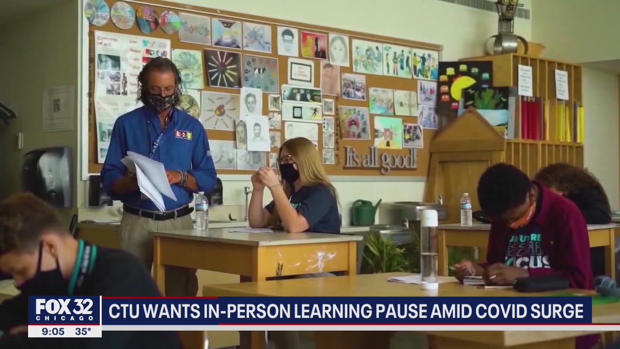 CTU calls for in-person learning pause amid COVID-19 surge