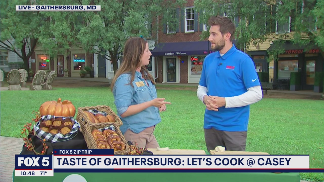 FOX 5 Zip Trip Gaithersburg: Let's Cook at Casey