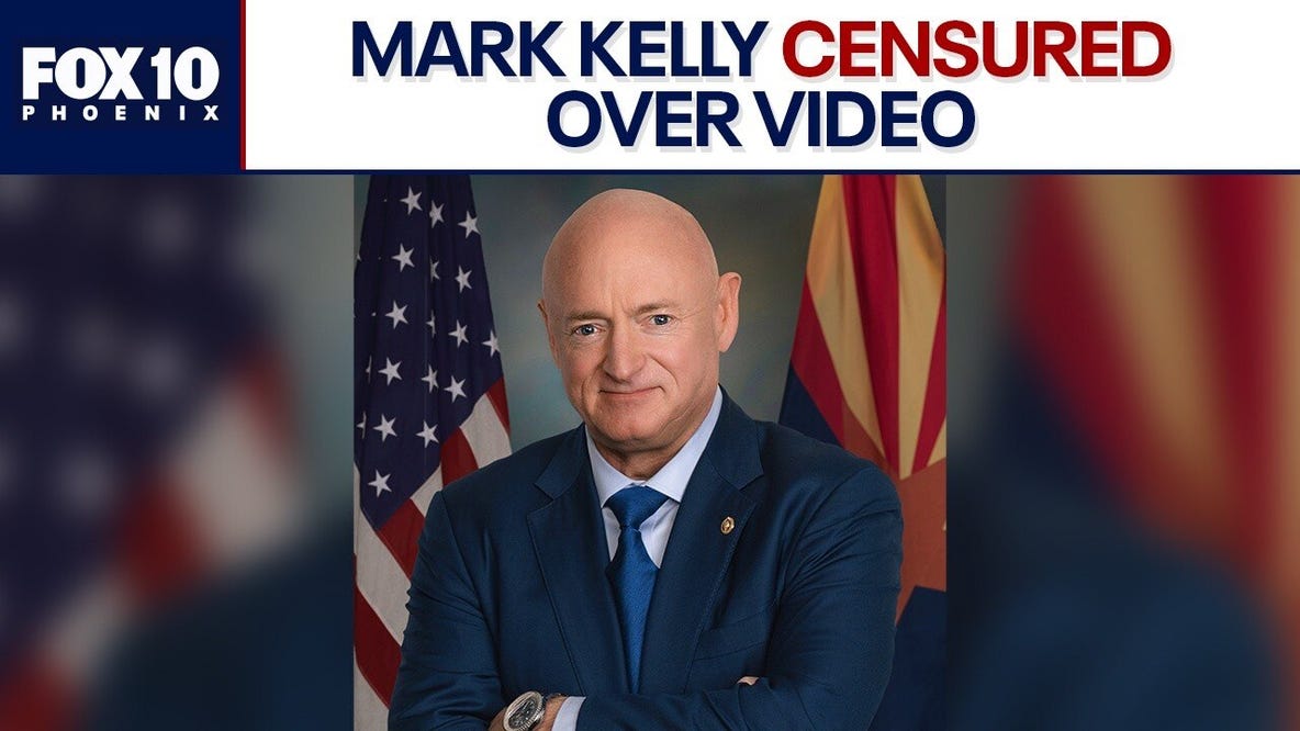 Hegseth censures Sen. Mark Kelly after 'illegal orders' video