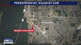 Pedestrian killed in Spanaway, WA crash