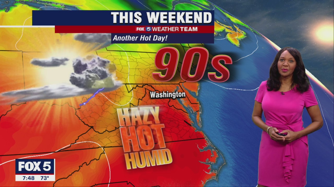FOX 5 Weather forecast for Sunday, May 22