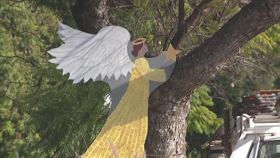 Pasadena Christmas angels symbolizing hope