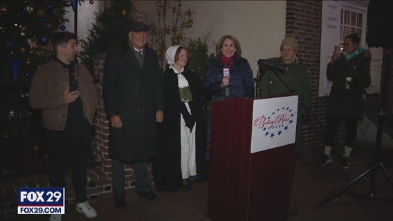 Annual Tree Lighting returns to the Betsy Ross House