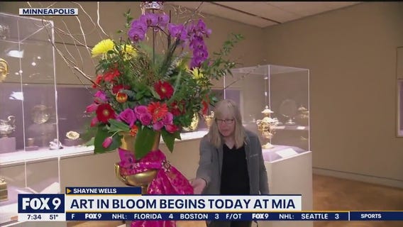 Art and flowers collide at Mia?s Art in Bloom
