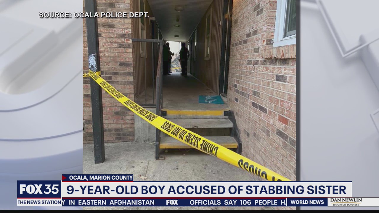 9-year-old boy accused of stabbing 5-year-old sister