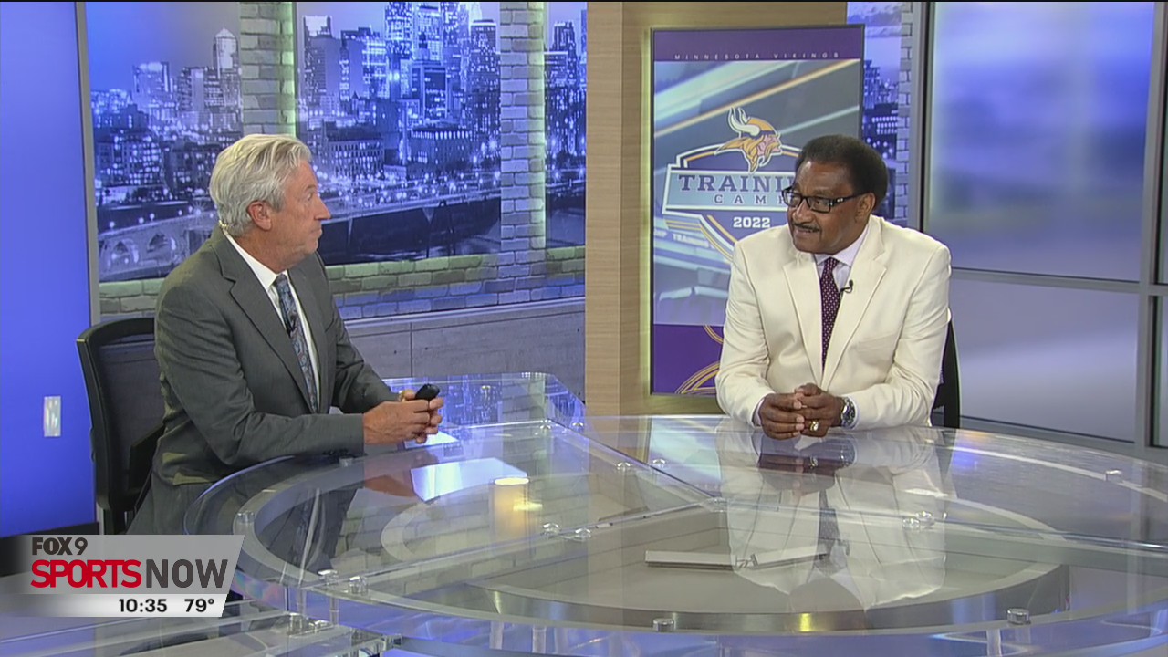 Fox 9 Sports Now: Jim Rich talks Vikings training camp with Chuck Foreman, Part 1