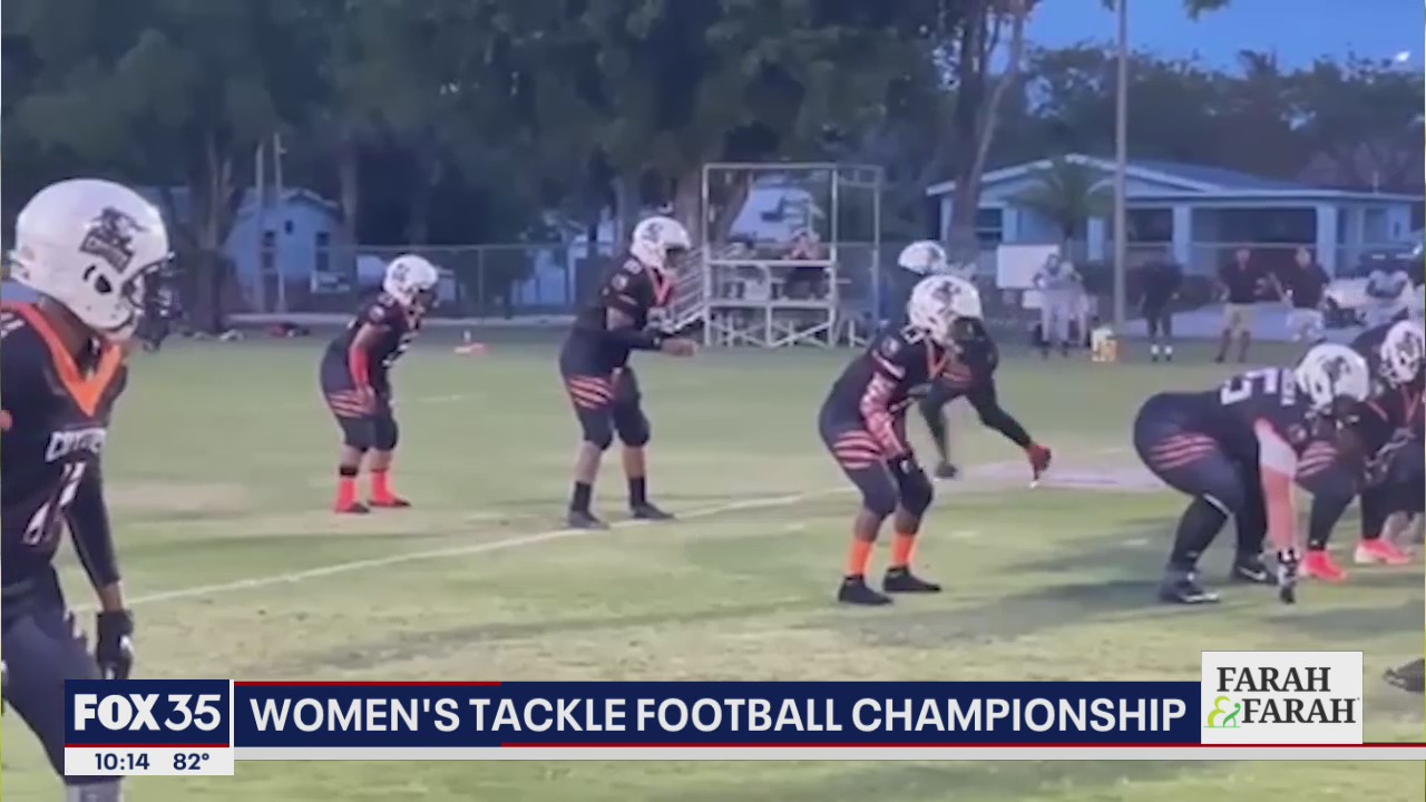 Women's Tackle Football League Championship comes to Florida