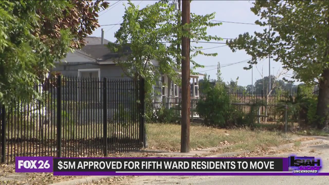 Fifth Ward residents react to approved funds for relocating from cancer cluster