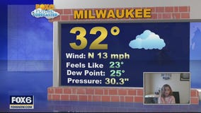 Future Forecaster: 6-year-old Dezy helps with the weather