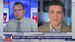 Trump 'very unhappy' about Israeli strikes in Qatar