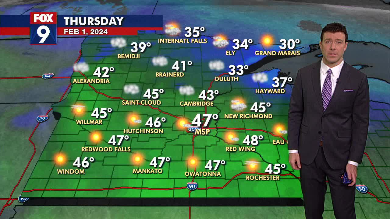 MN weather: Cooler and bright Thursday