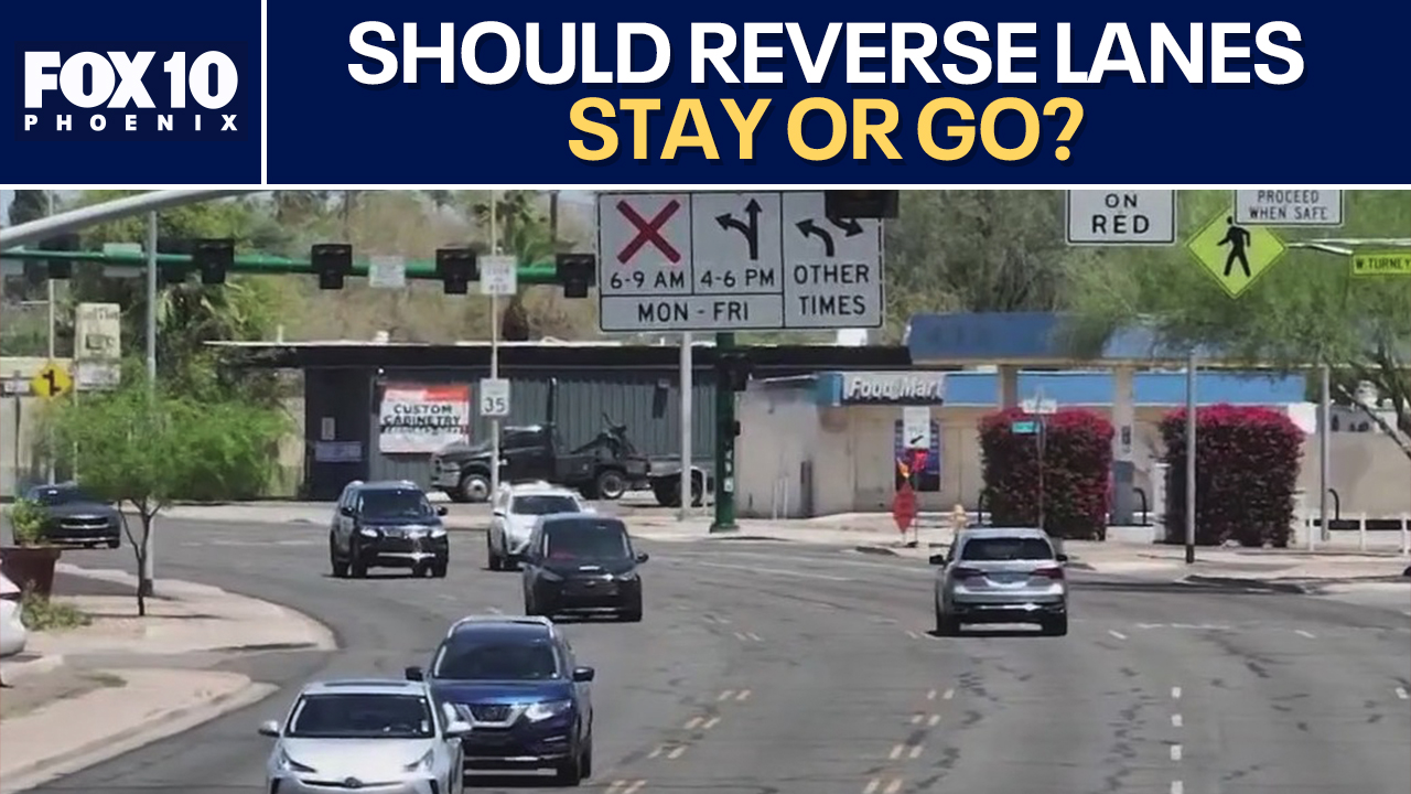 Reverse lanes spark outcry in Phoenix