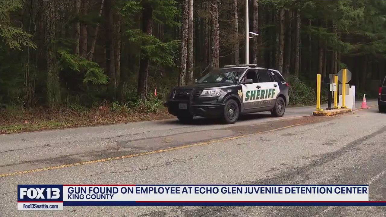 Gun found on employee at Echo Glen juvenile detention center