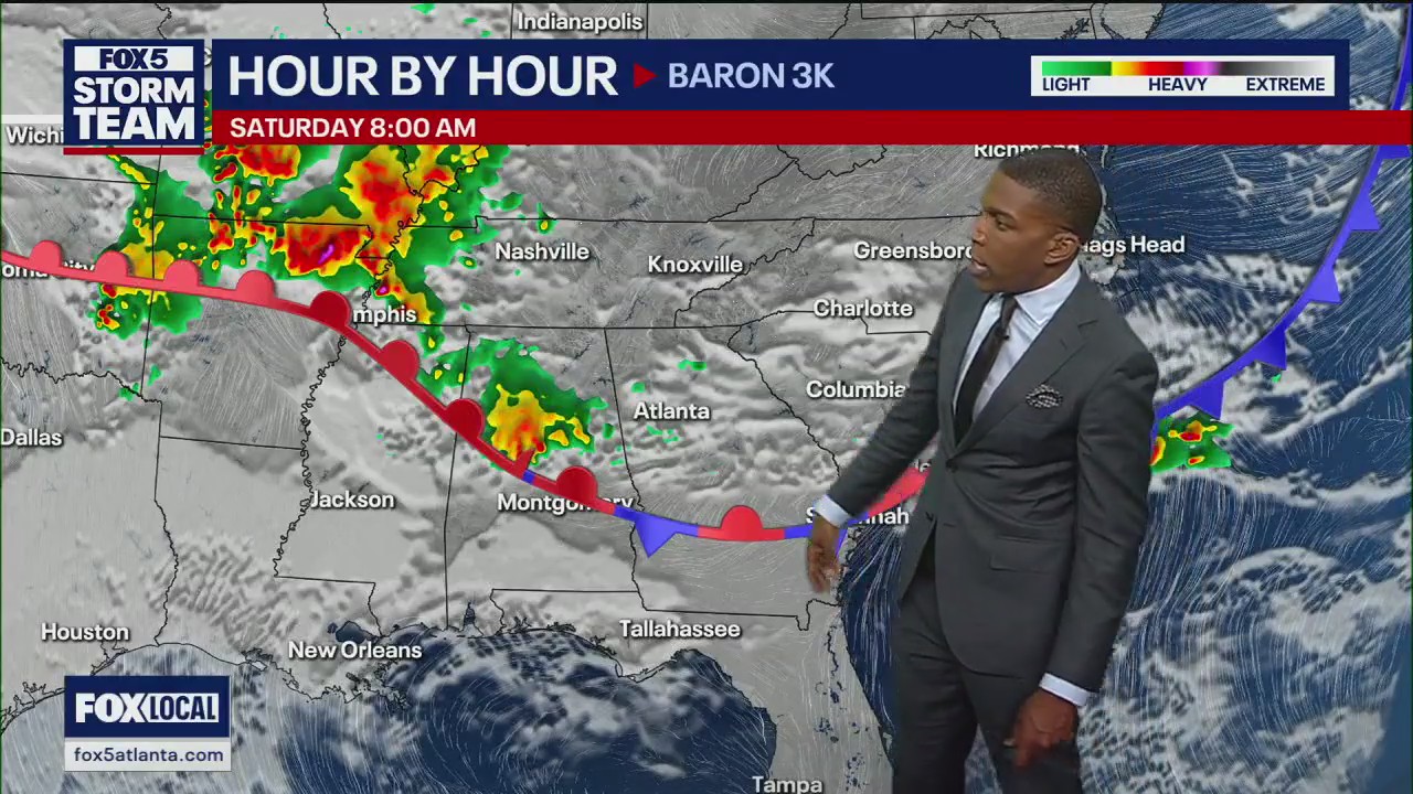 Thursday afternoon forecast | FOX 5 Atlanta