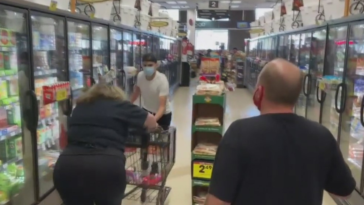 Anti-maskers storm Century City Mall and Market