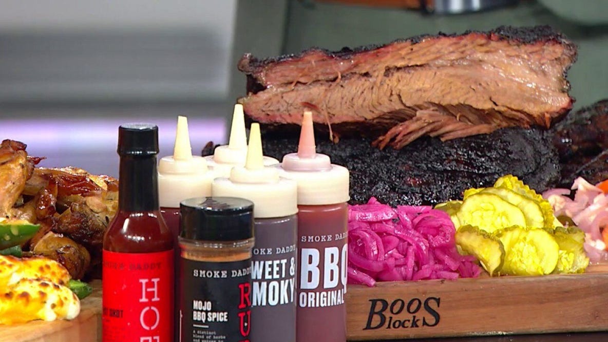 Smoke Daddy shows off delicious BBQ ahead of Bears game