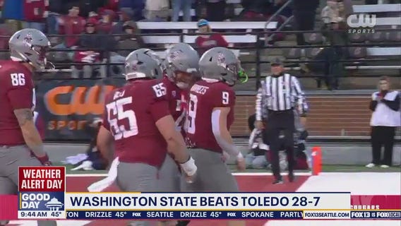 WSU bounces back with 28-7 victory over Toledo