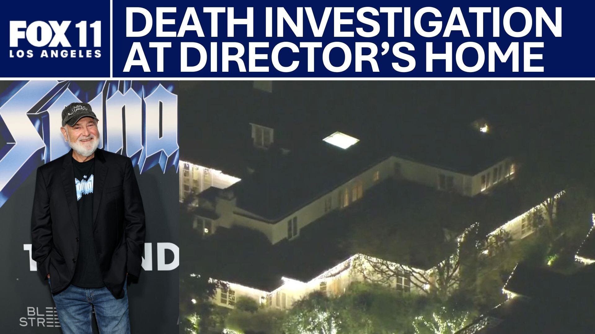 Death investigation at Rob Reiner's LA home