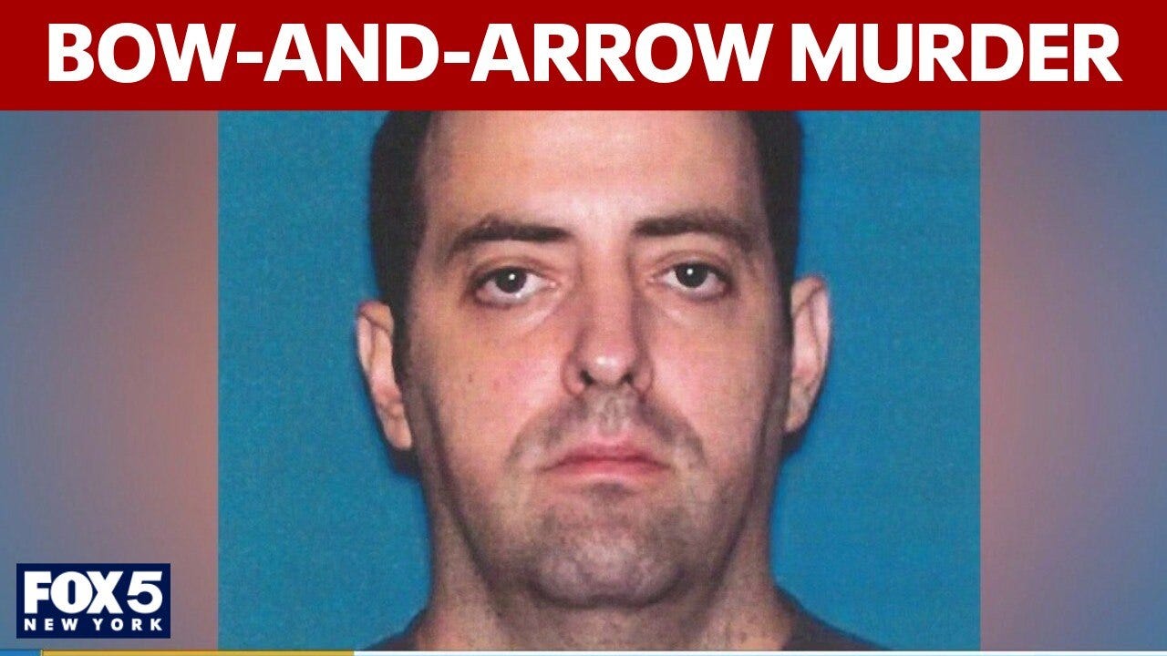 Man charged in fatal bow-and-arrow attack in NJ