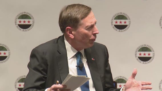 Fox 11's Elex Michaelson interviews Gen. David Petraeus