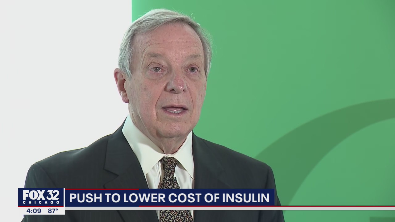 Illinois Senator Durbin pushes to lower cost of insulin