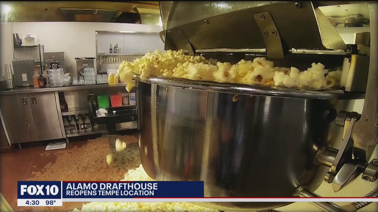 Take a look inside Alamo Drafthouse now that it's open once again