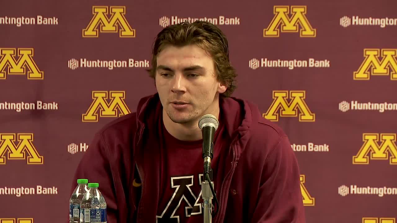 Gophers players react after loss at Ohio State