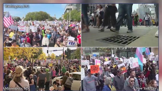 Millions rally for 'No Kings' protest