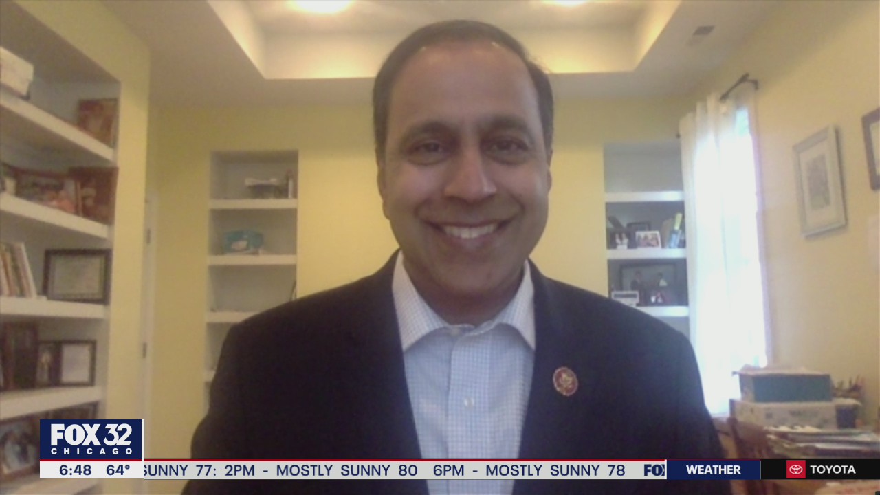 Congressman Raja Krishnamoorthi reacts to Kamala Harris being named Biden's running mate