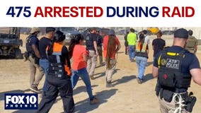 Hundreds detained in Georgia immigration raid