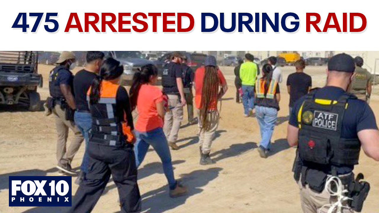 Hundreds detained in Georgia immigration raid