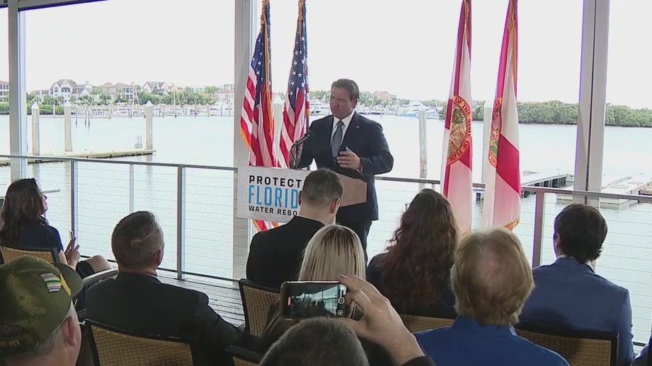 DeSantis touts $112M in water improvement grants
