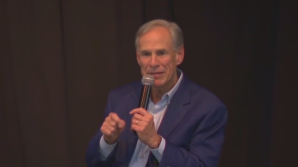 Gov. Abbott speaks in Sun City