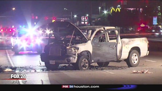 Alleged gunman in road rage shooting that caused fire turns himself in