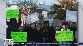 Rowan University students rally to raise awareness for mental health