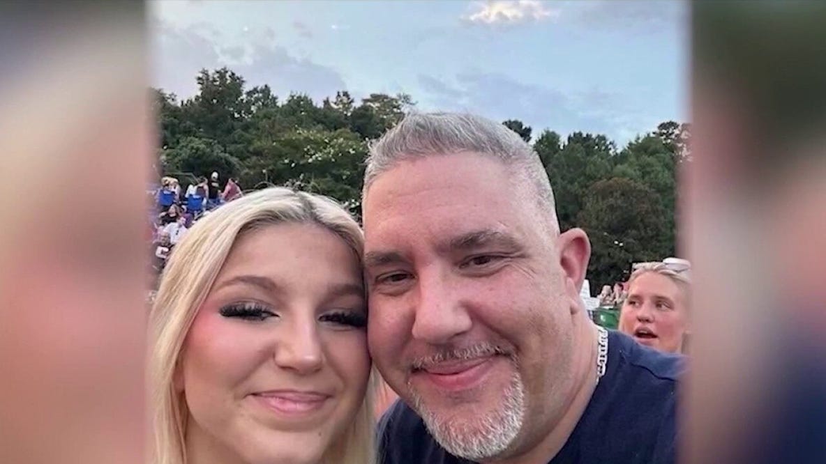 Father mourning loss of daughter in fall