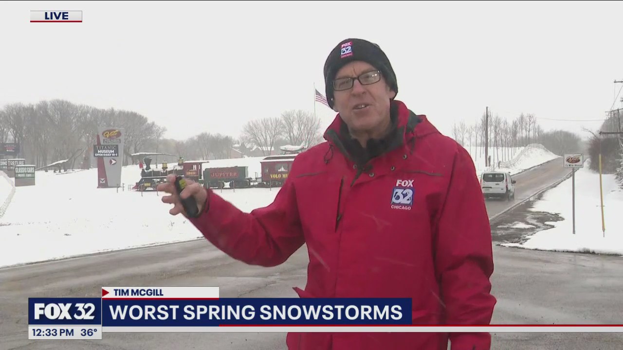 Chicago weather: A look at some of the city's biggest spring snowstorms