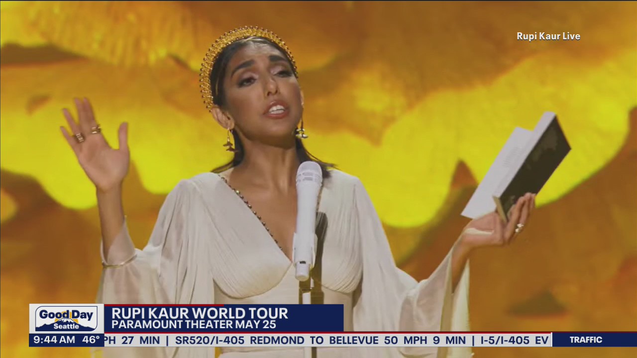 Rupi Kaur World Tour is stopping in Seattle at the Paramount Theater May 25