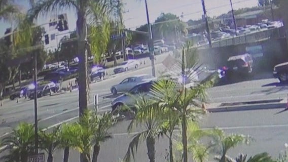 Police chase crash in Fullerton kills innocent driver