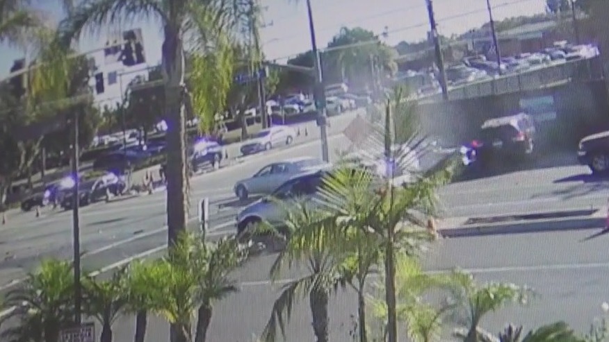 Police chase crash in Fullerton kills innocent driver